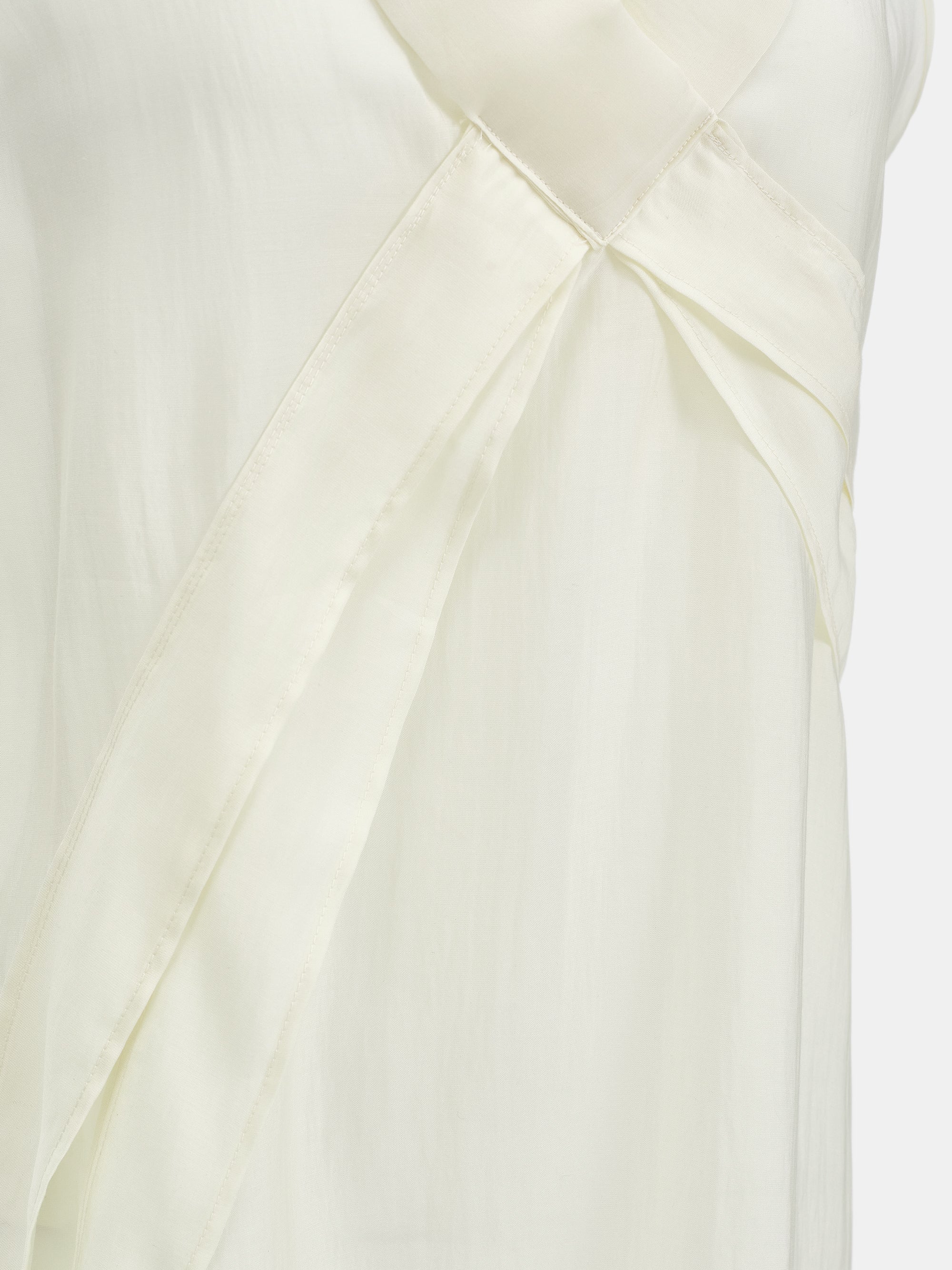 Sasha Asymmetric Panel Tunic Dress, Light Yellow