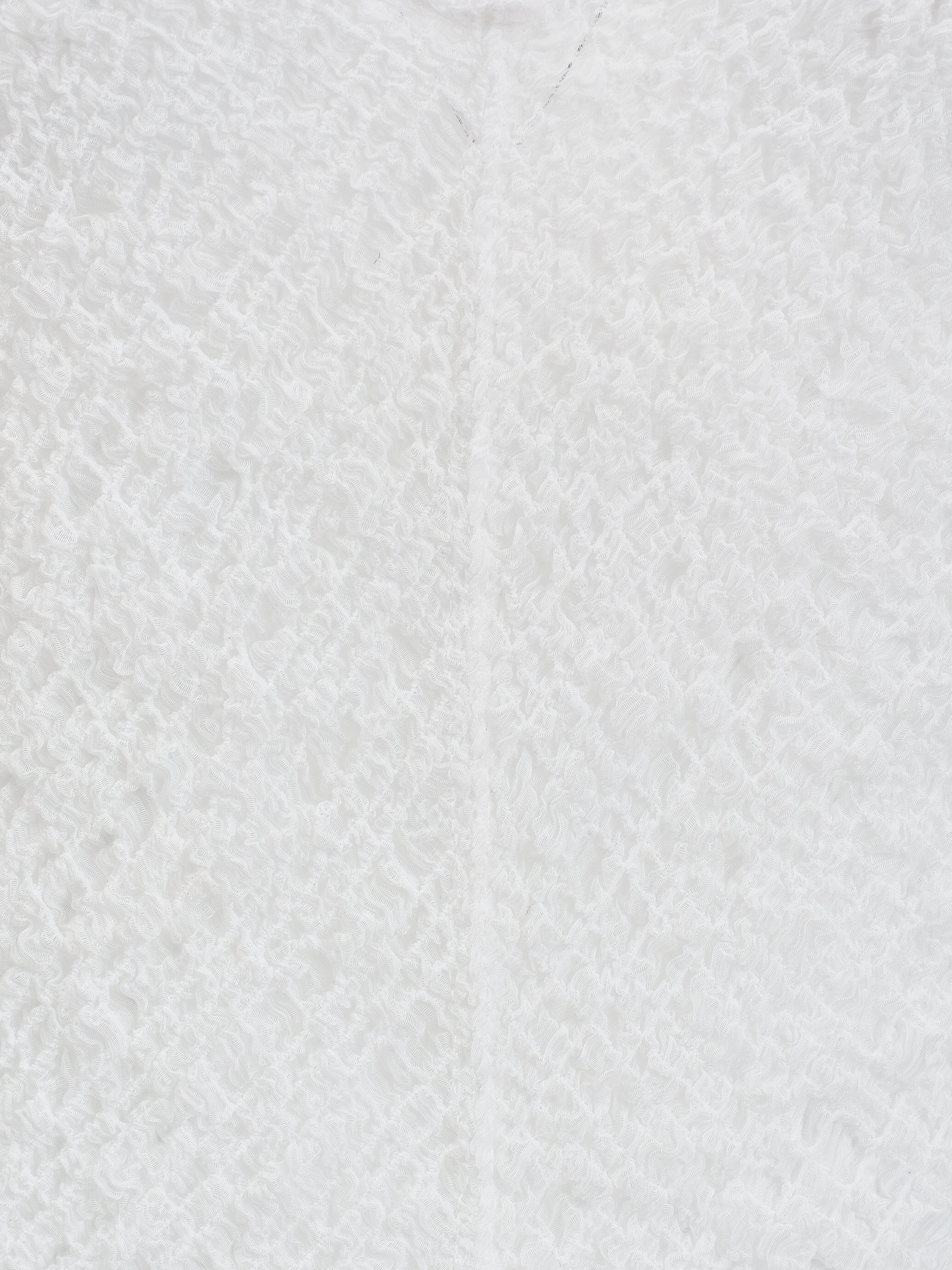 Rhea Crinkled Crepe Top, White