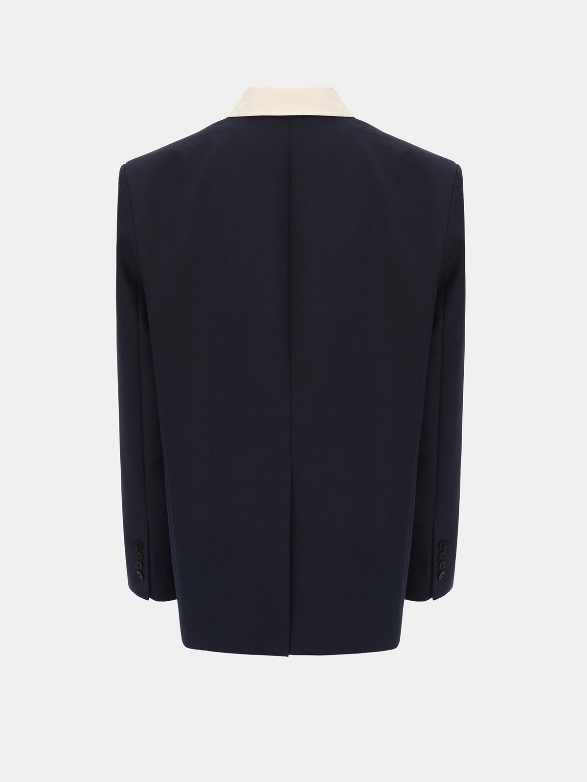 Suki Shirt Collar Blazer, Navy