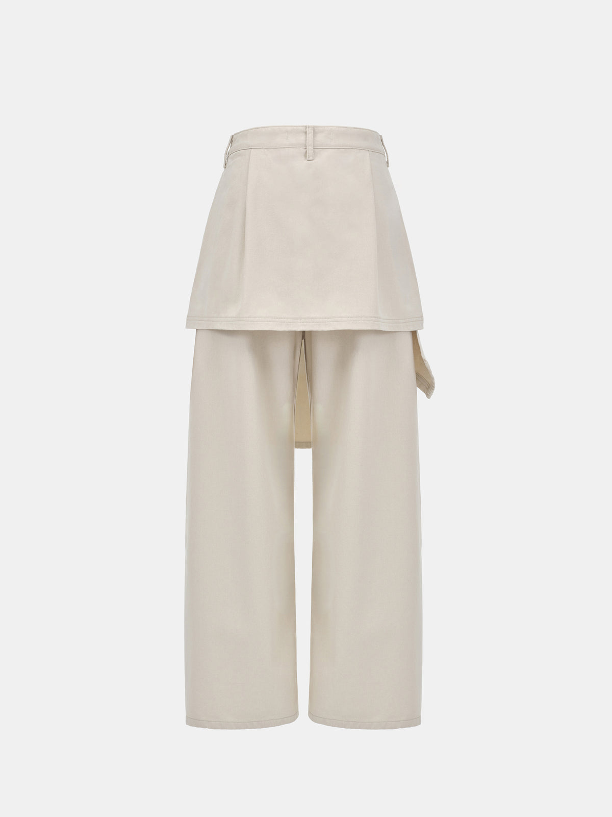 Pleno Wrap Panel Jeans, Beige