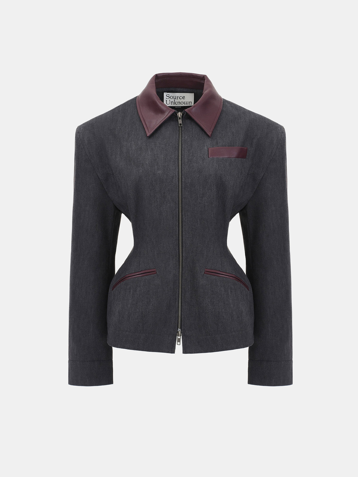 Vesta Hourglass Canvas Work Jacket, Ebony