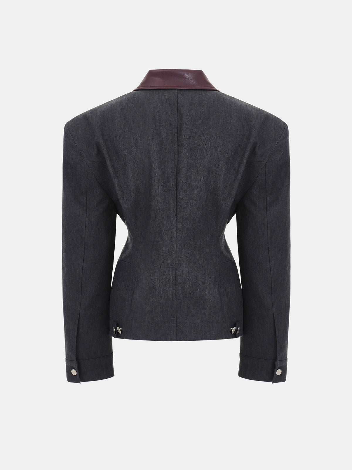 Vesta Hourglass Canvas Work Jacket, Ebony
