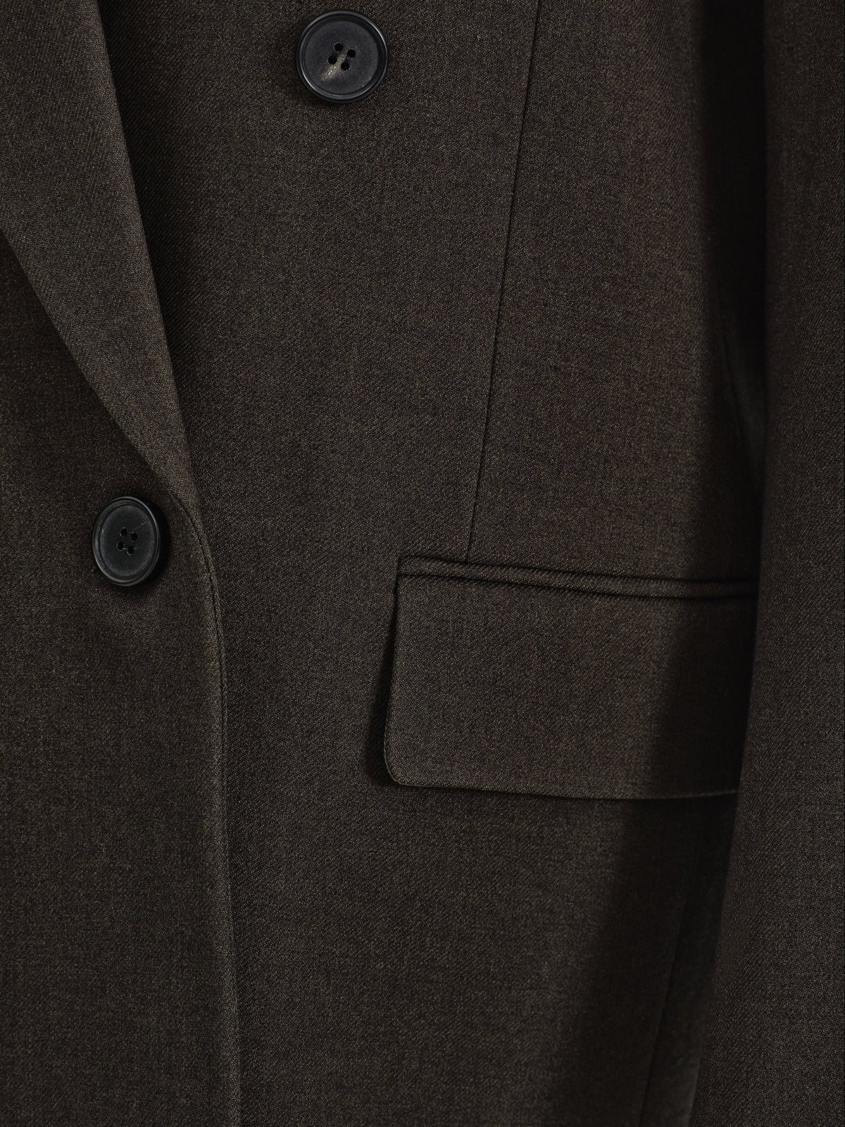 Gelso Double Breasted Blazer, Brown