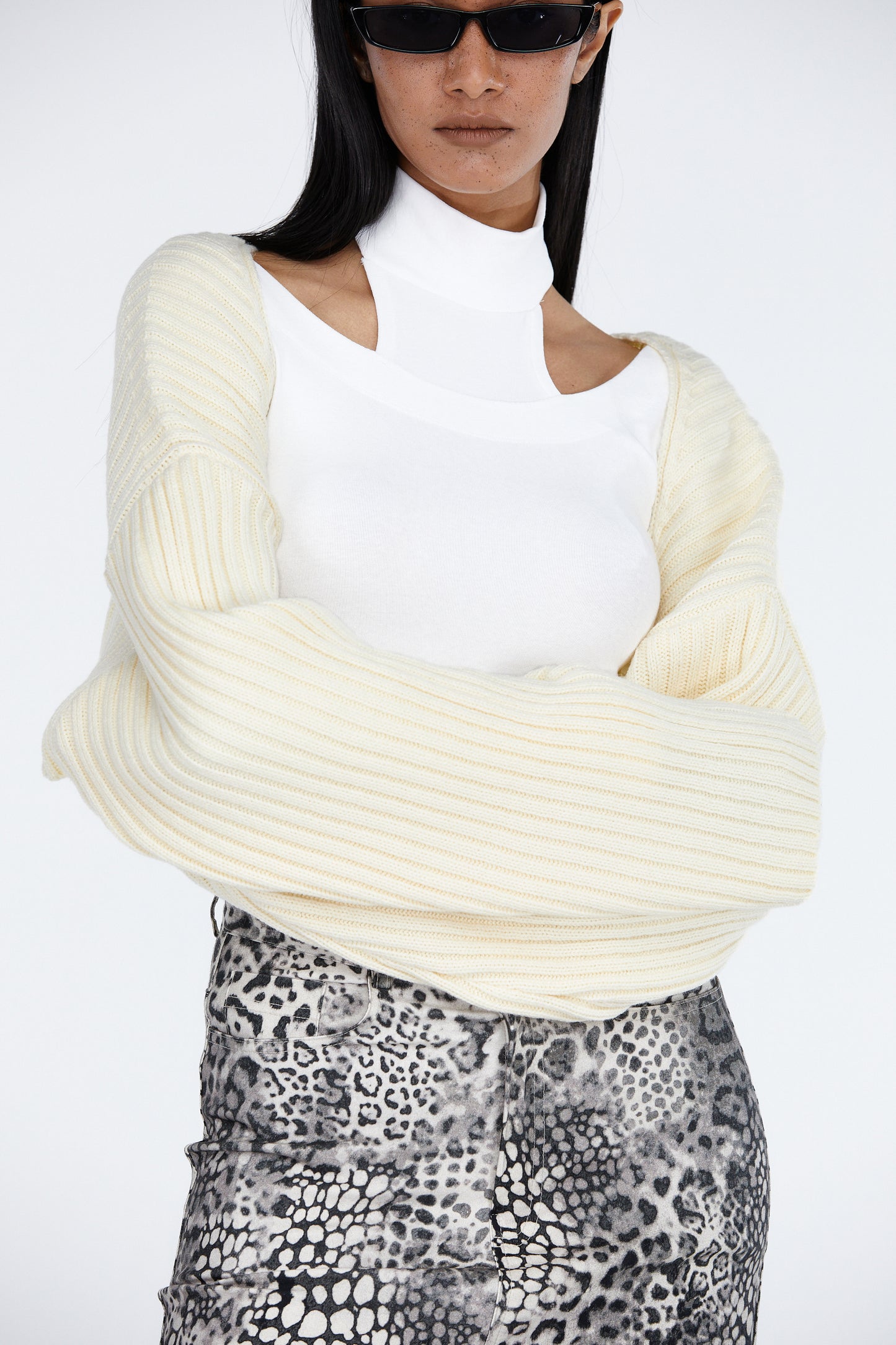 Sweater Sleeve, Cream