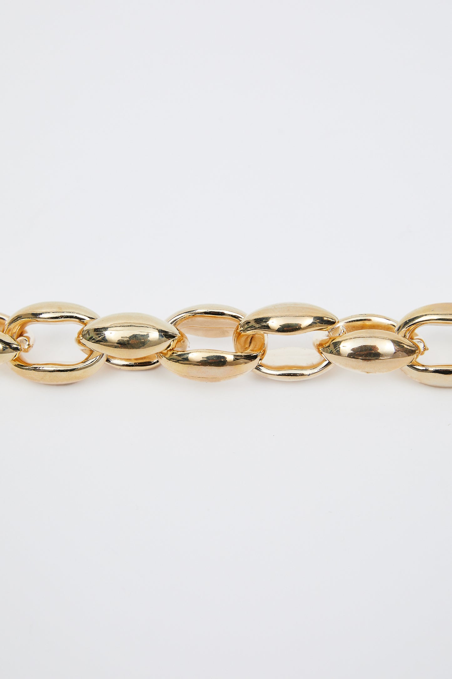 Cable Chain Necklace, Gold