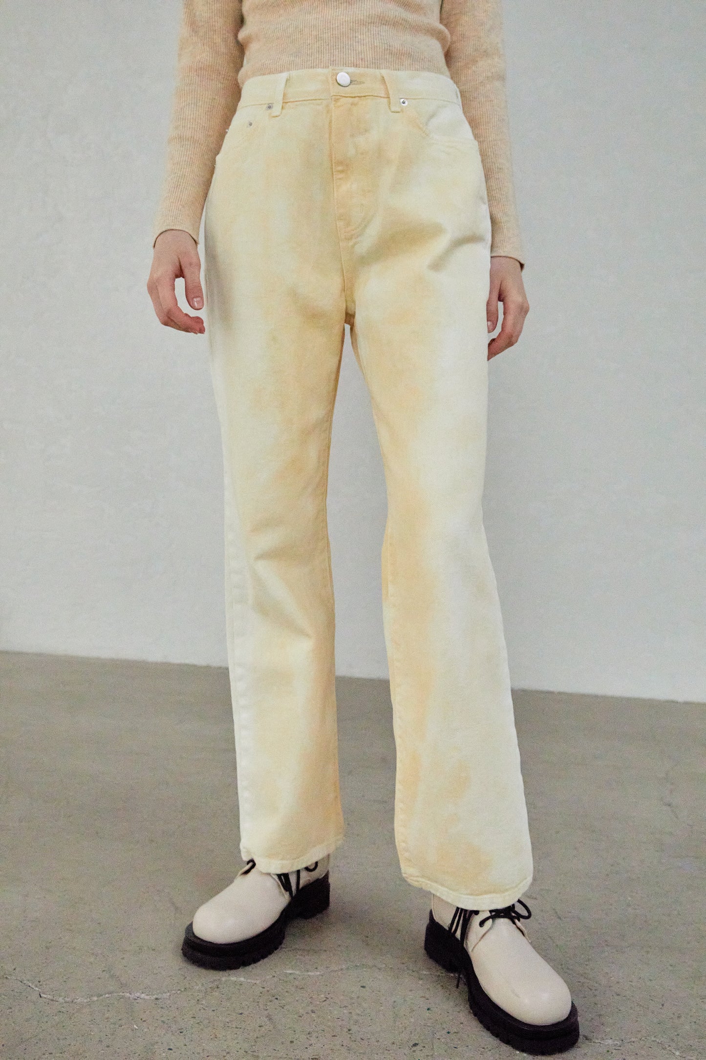 Tie Dye Relaxed Jeans, Banana