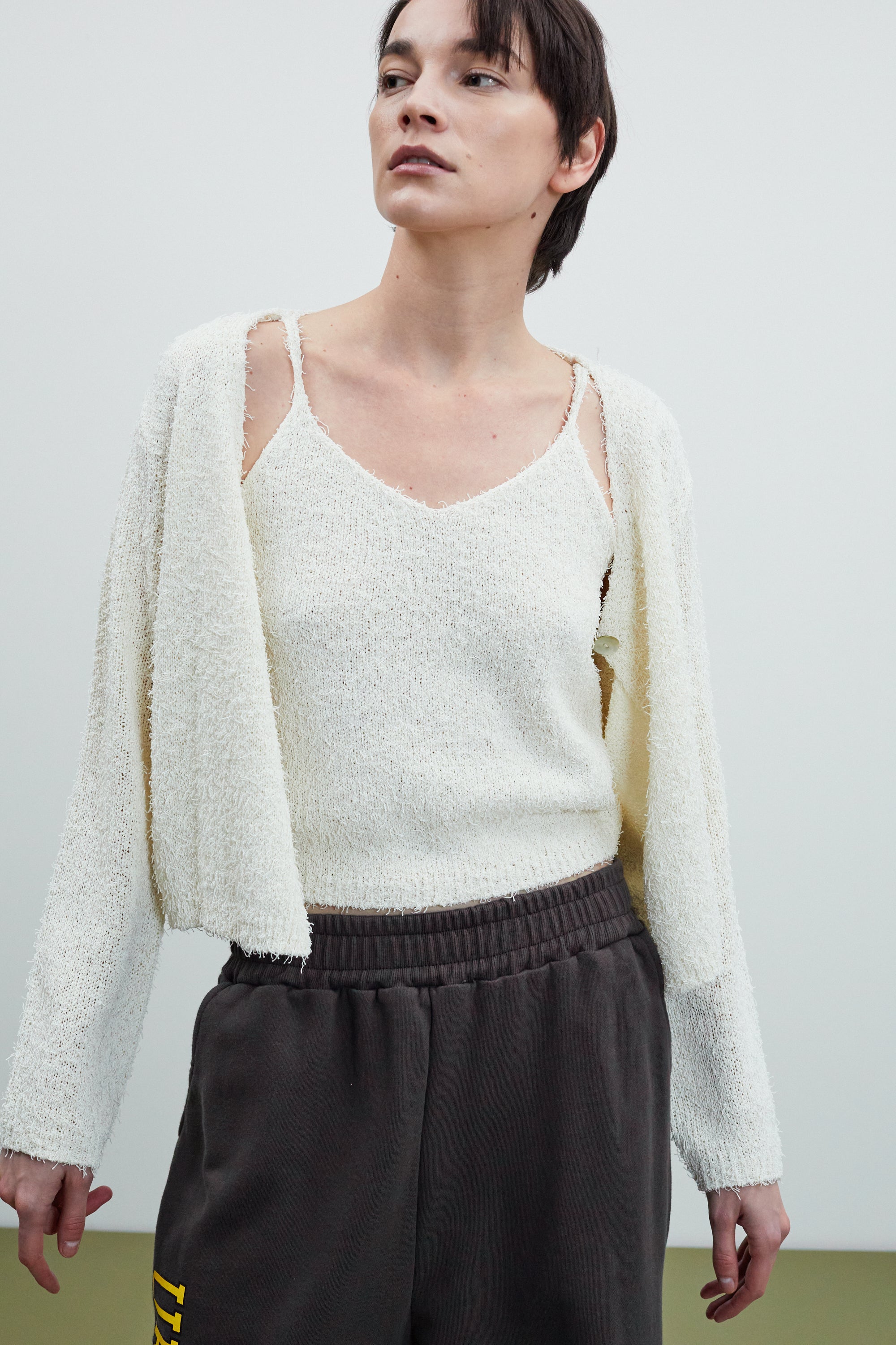 Pure Boucle Knit Set ハーリップトゥ 特殊 - clinicaviterbo.com.br