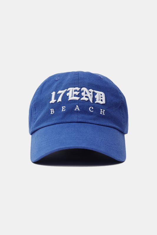 '17 End Beach' Ballcap, Azure Blue