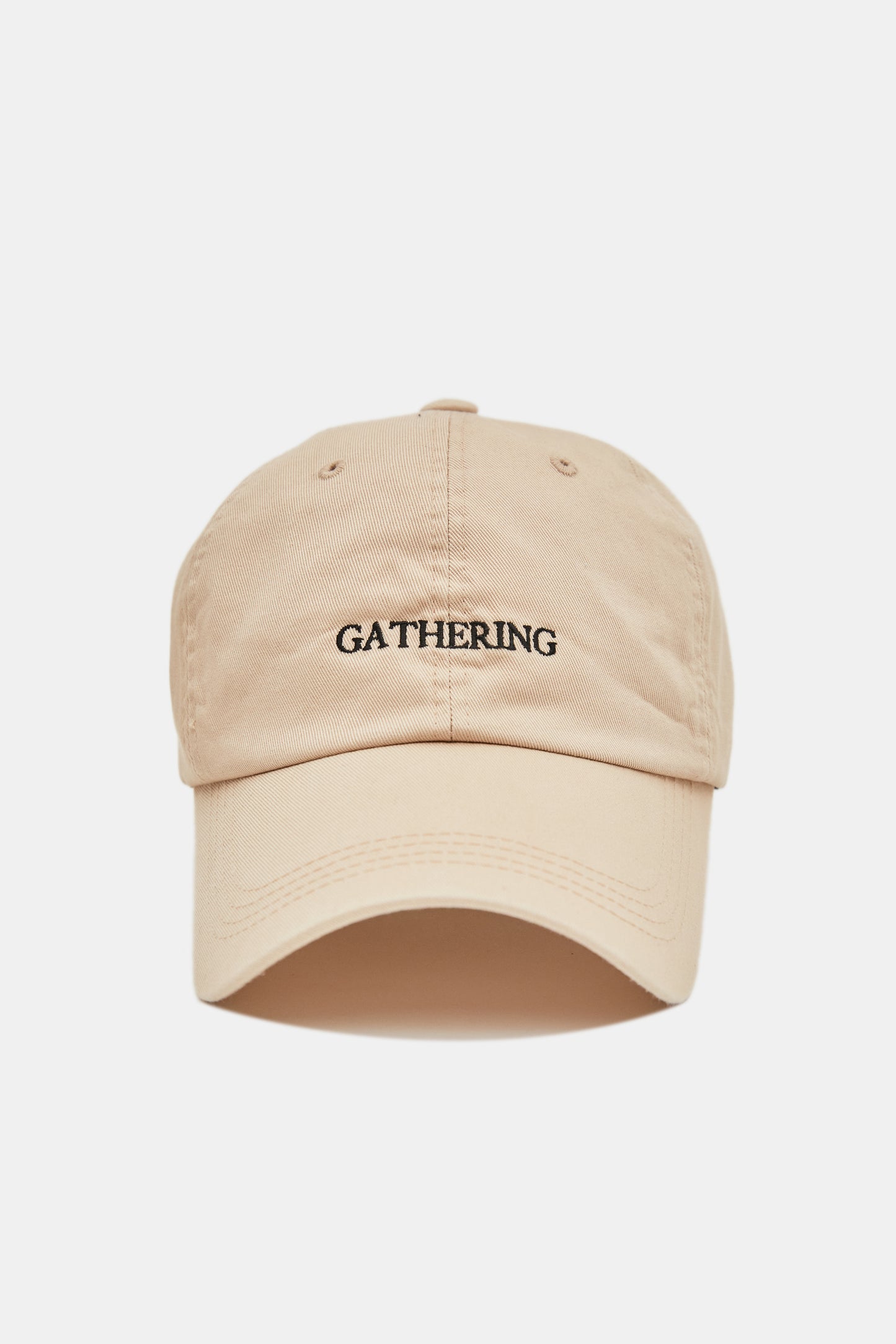 'Gathering' Ballcap, Taupe