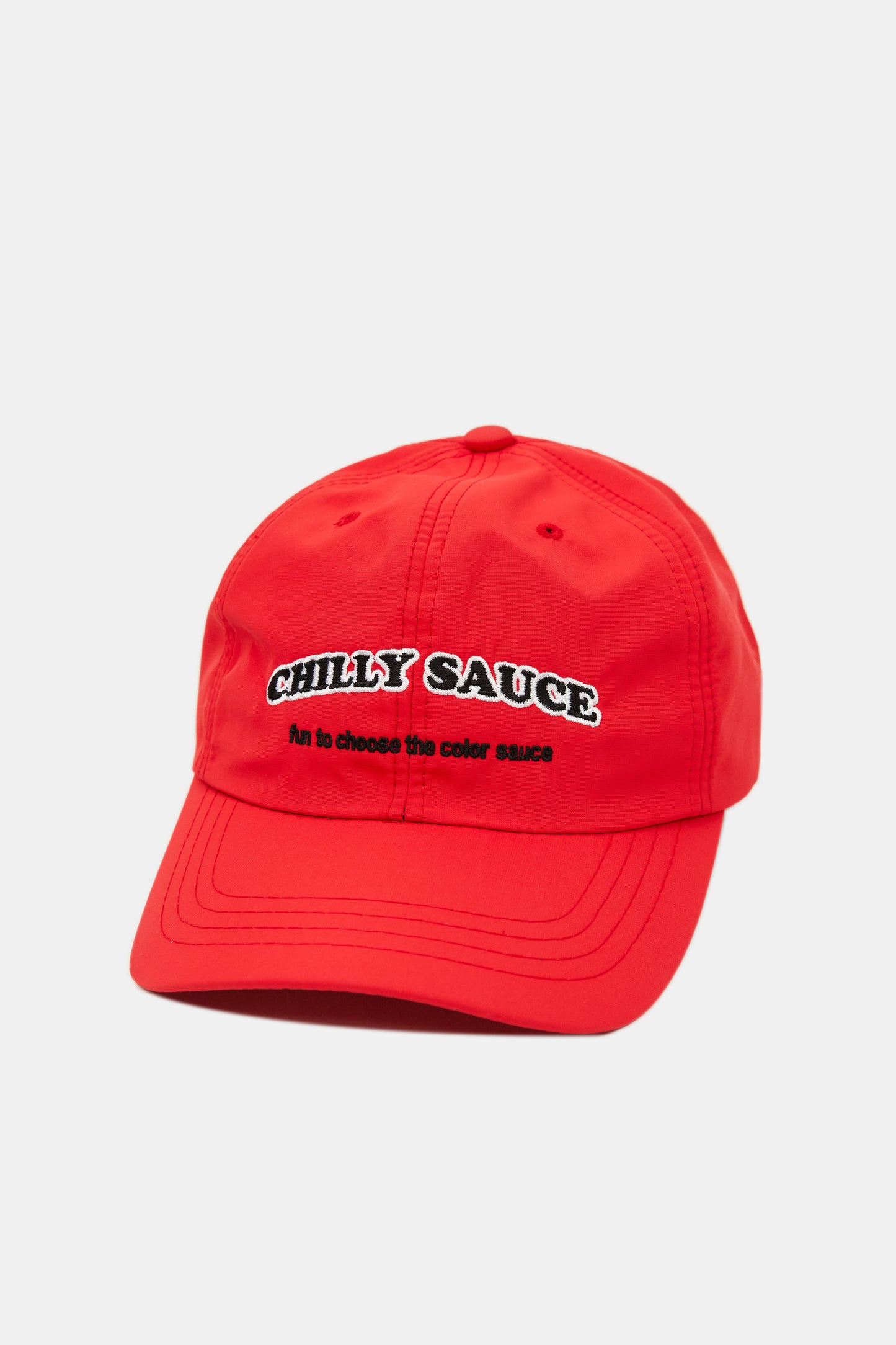 'Chilly Sauce' Ballcap, Chili Red