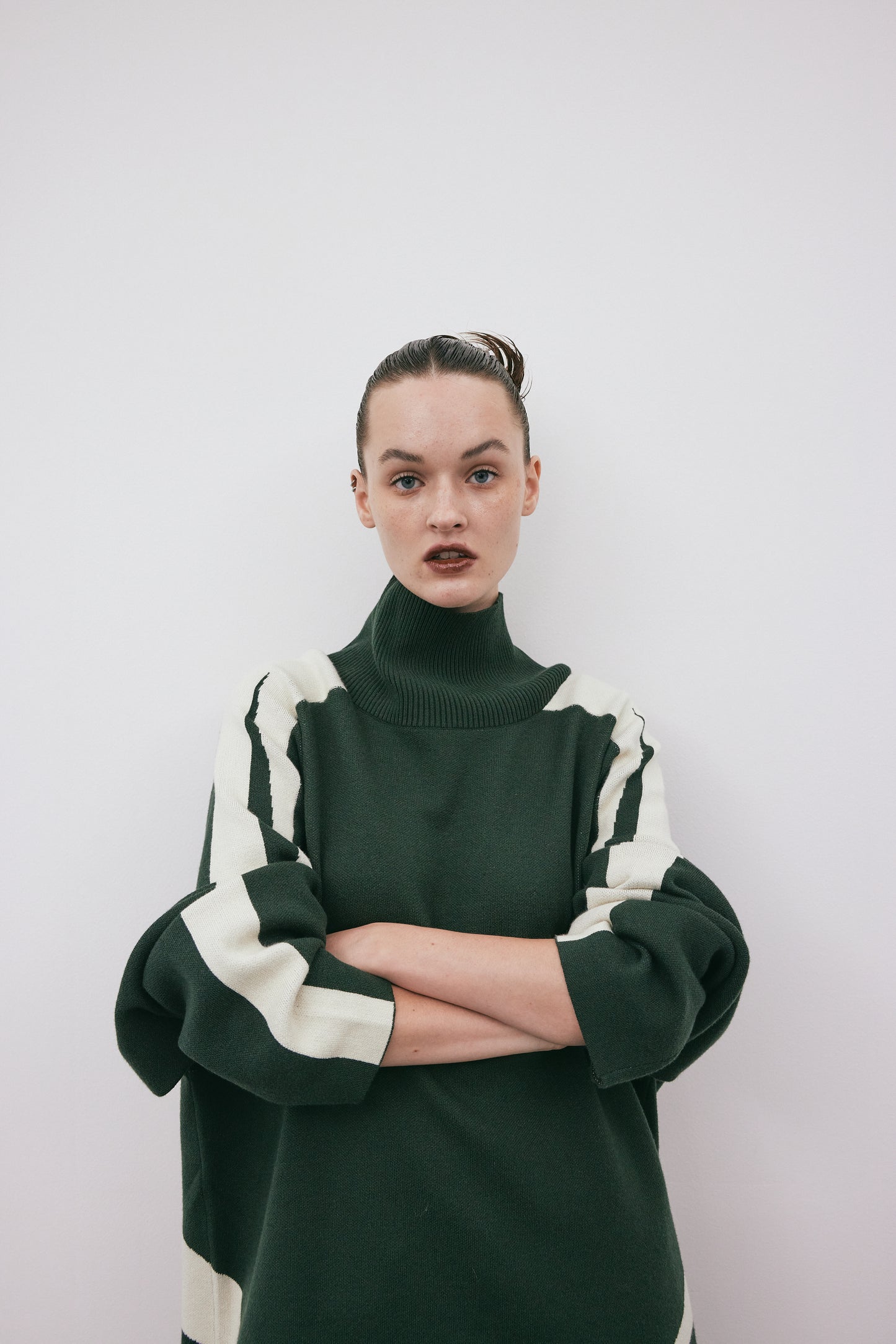 Boyfriend Turtleneck Sweater, Sacramento SourceUnknown