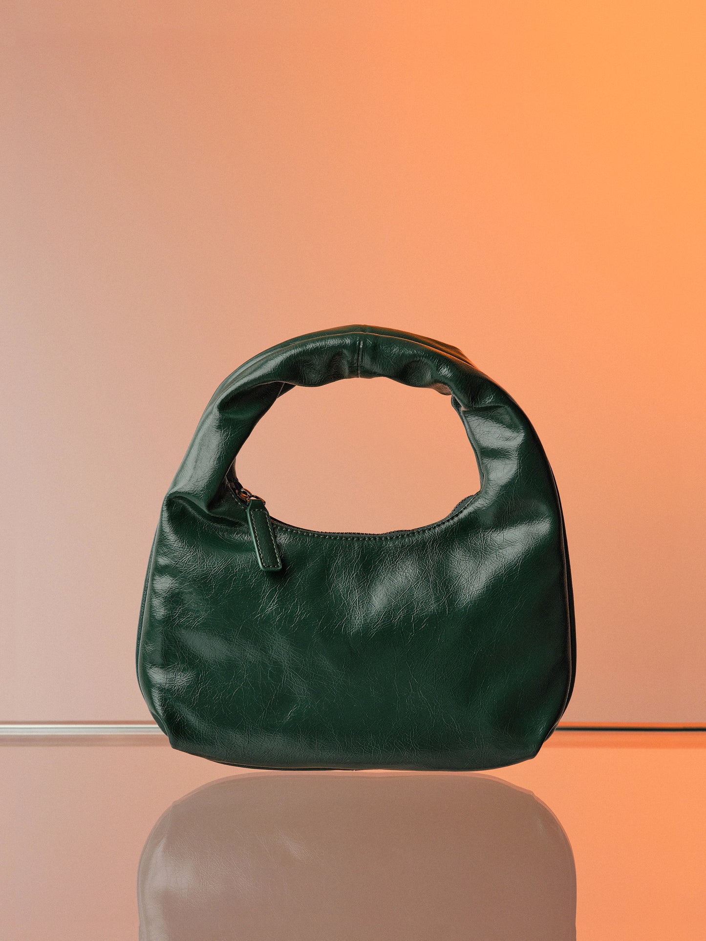 Leather Shoulder Bag, Bosco