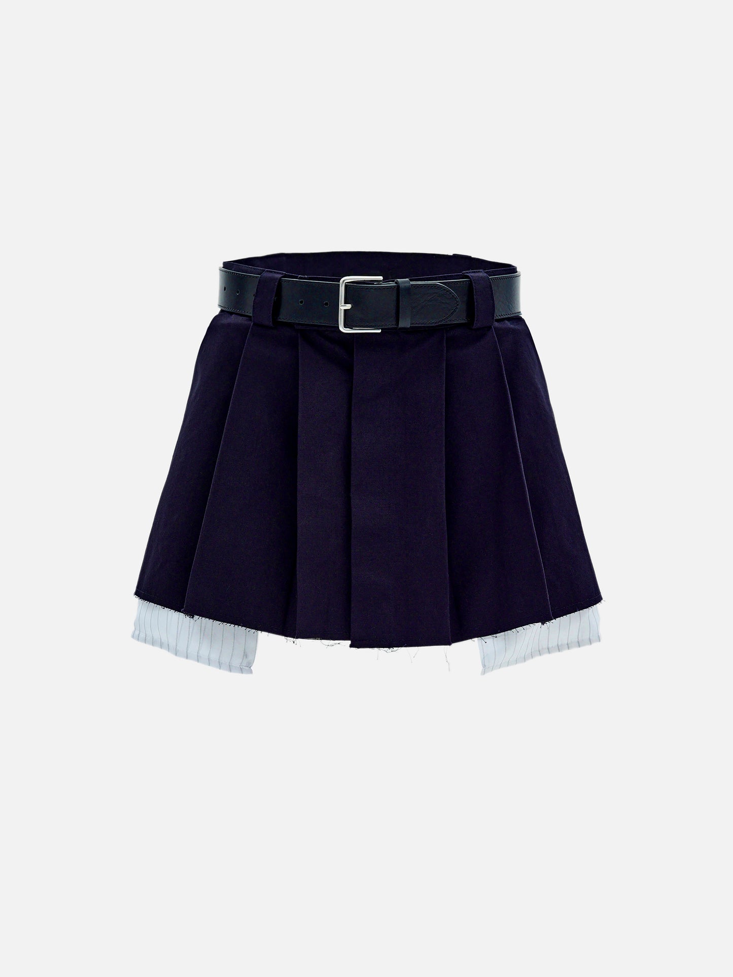 Layer Mini Skirt, Dark Navy