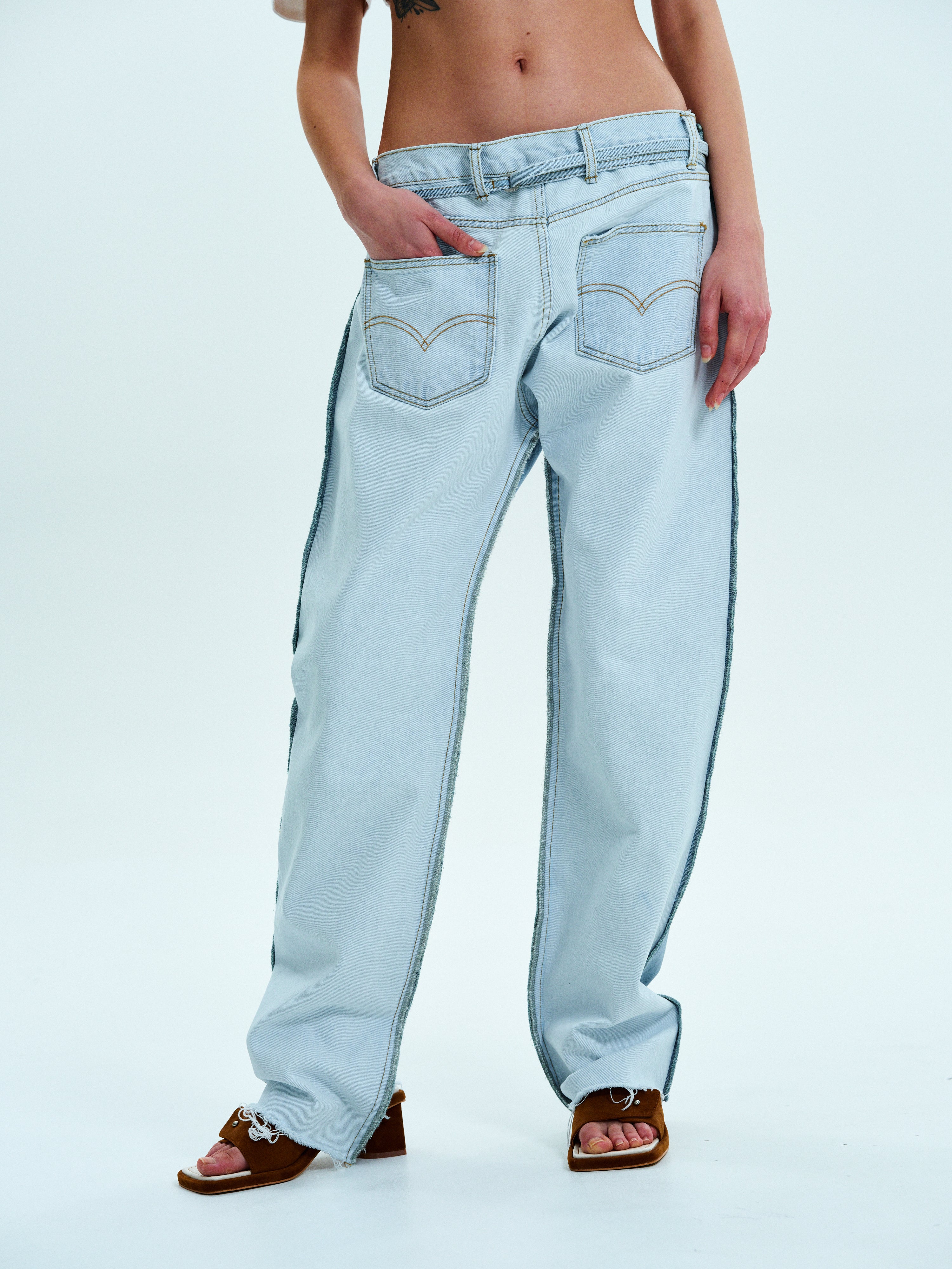 Backwards Jeans, Blue – SourceUnknown