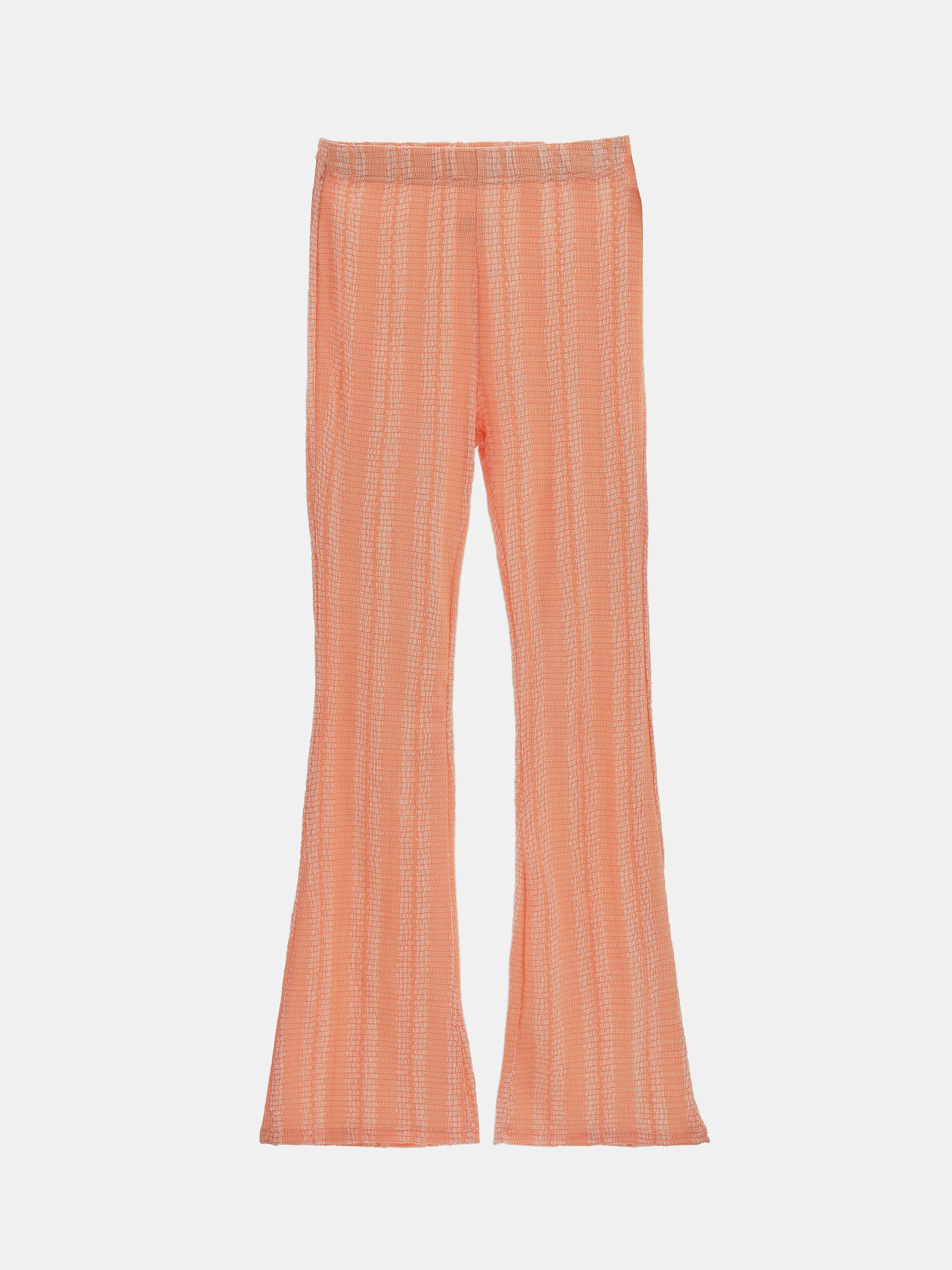Knit Pull-On Trousers, Peach