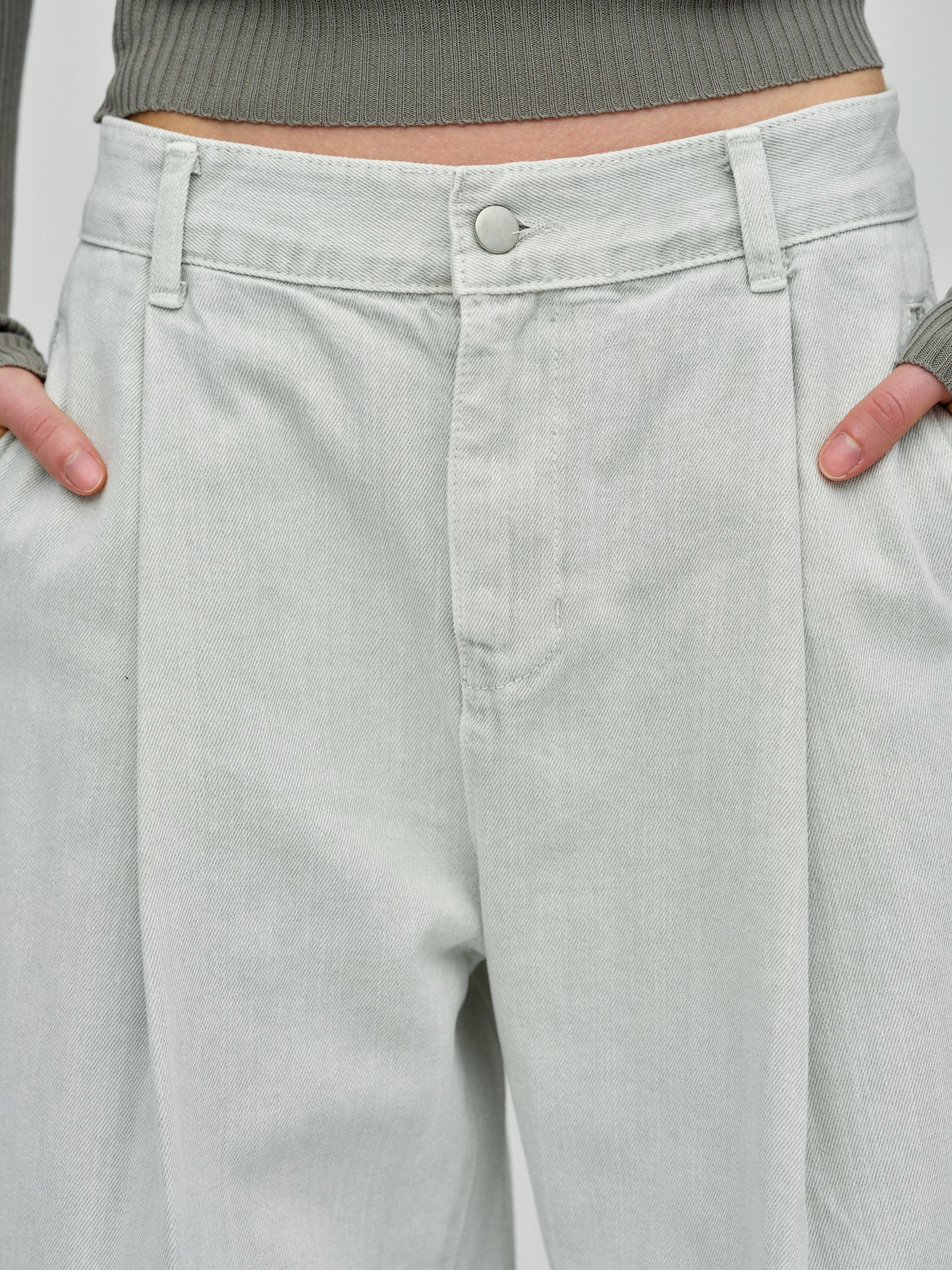 Pintuck Jeans, Opaline