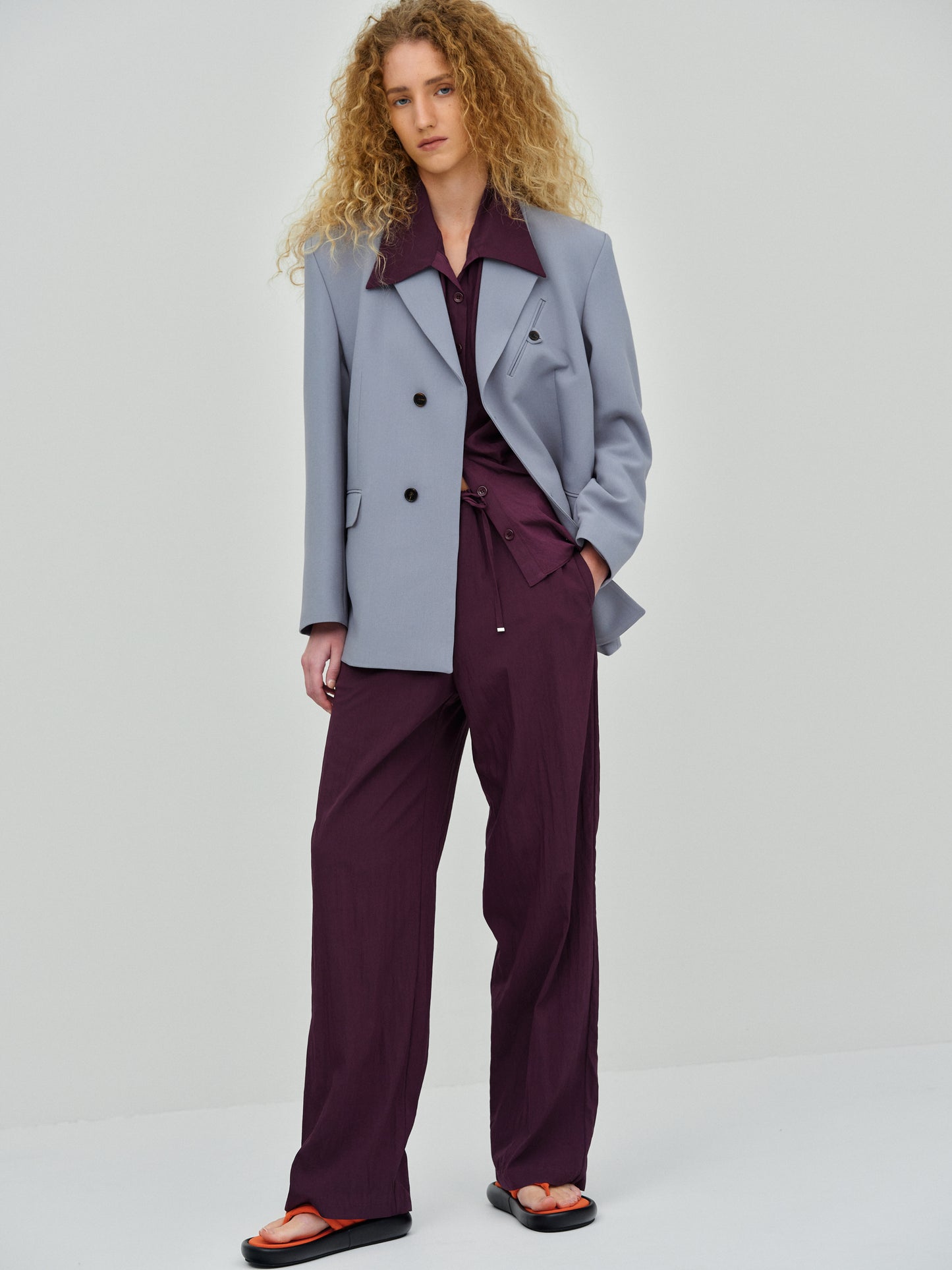 Welt Pocket Suit Blazer, Steel Gray – SourceUnknown