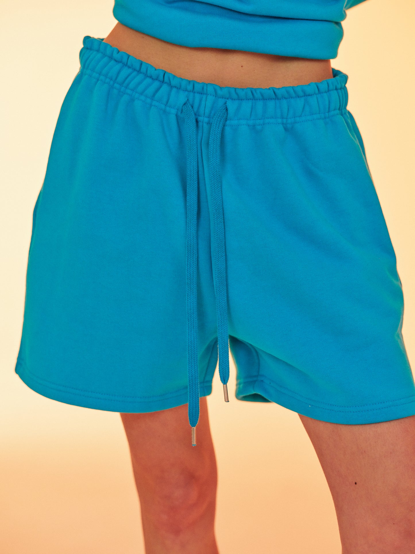 'Sanibel Island' Sweat Shorts, Blue