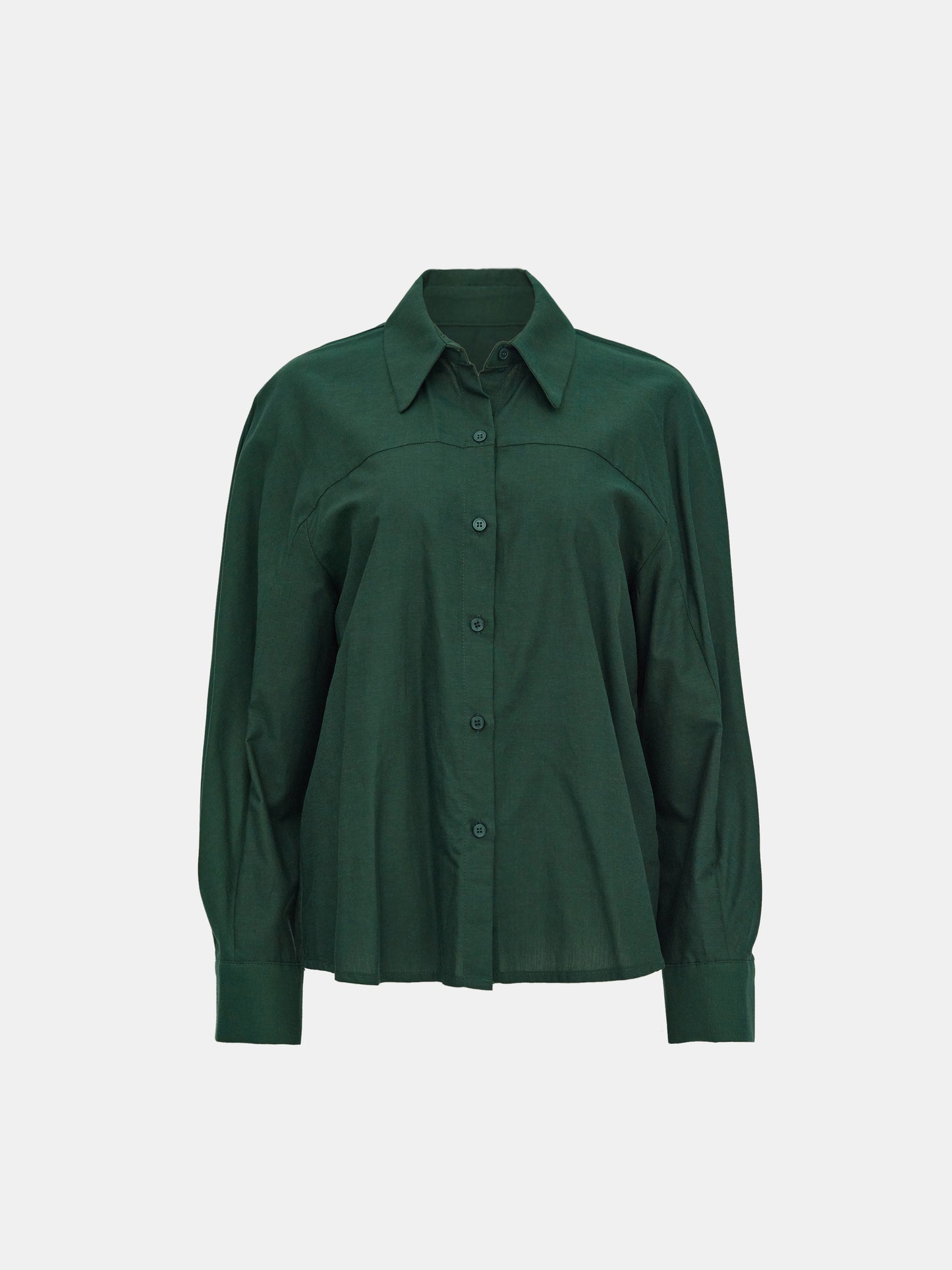 One-Shoulder Tank + Shirt Set, Mint & Peale Green