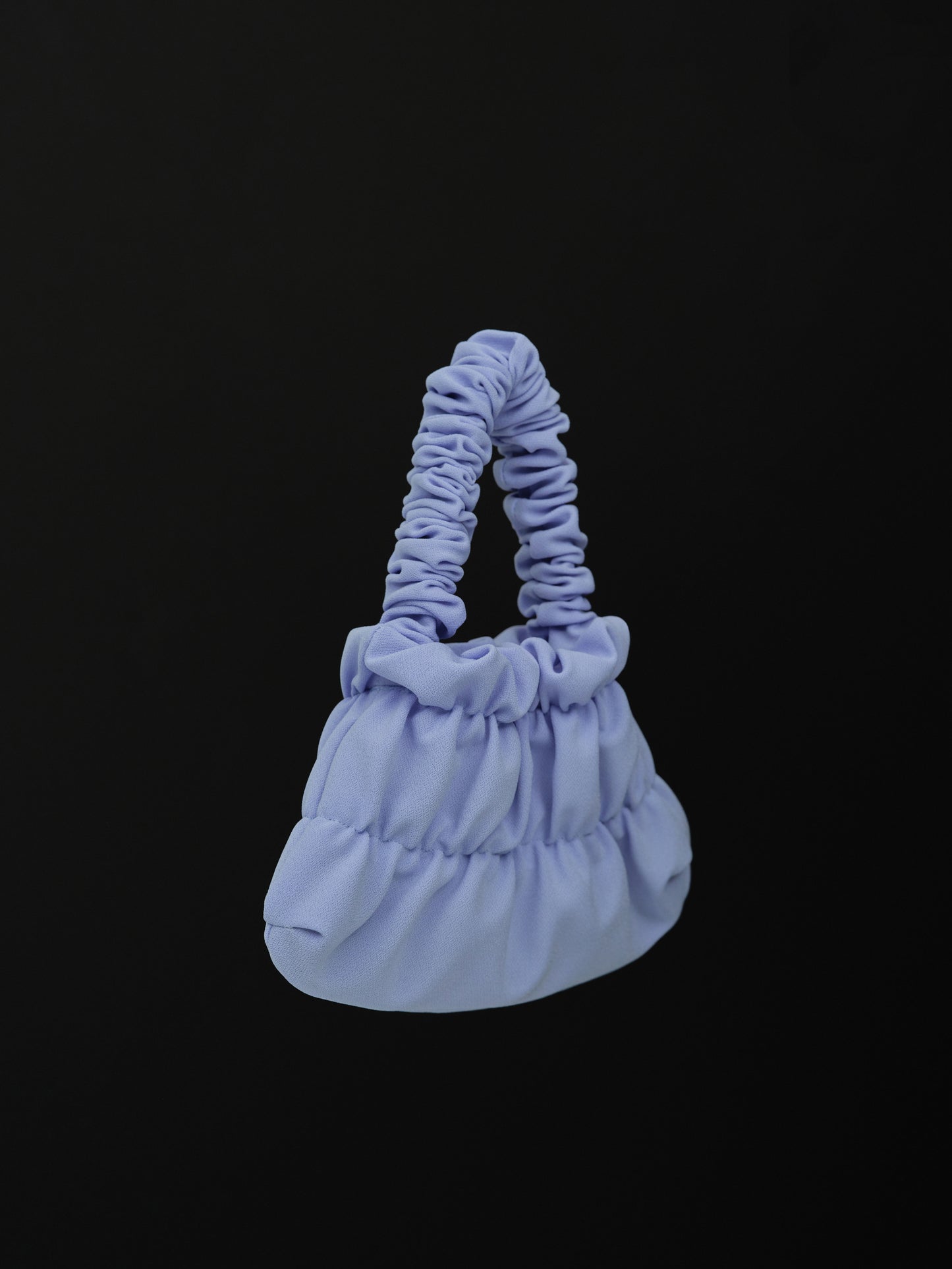 Ruched Mini Bag, Periwinkle