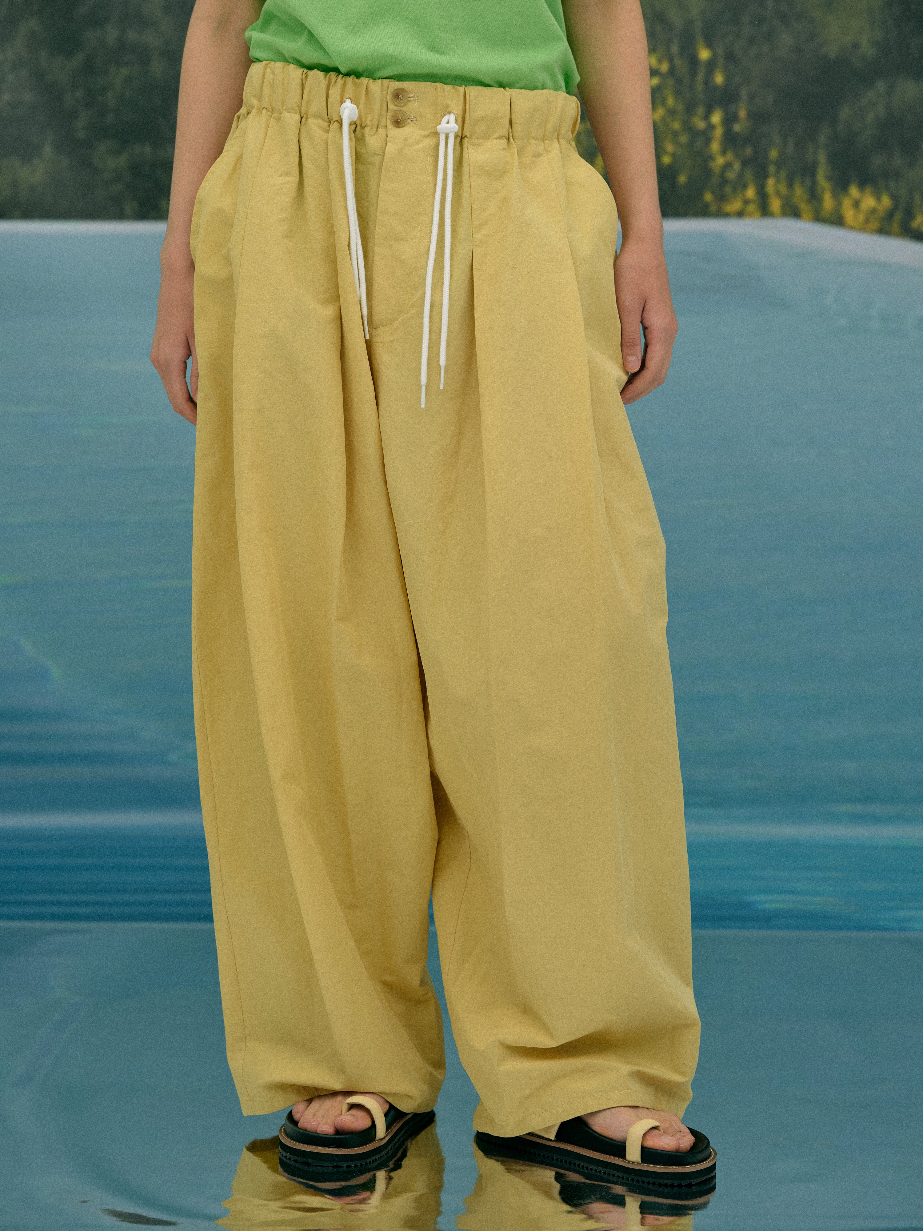 MEER. BALLOON STRAP PANTS-