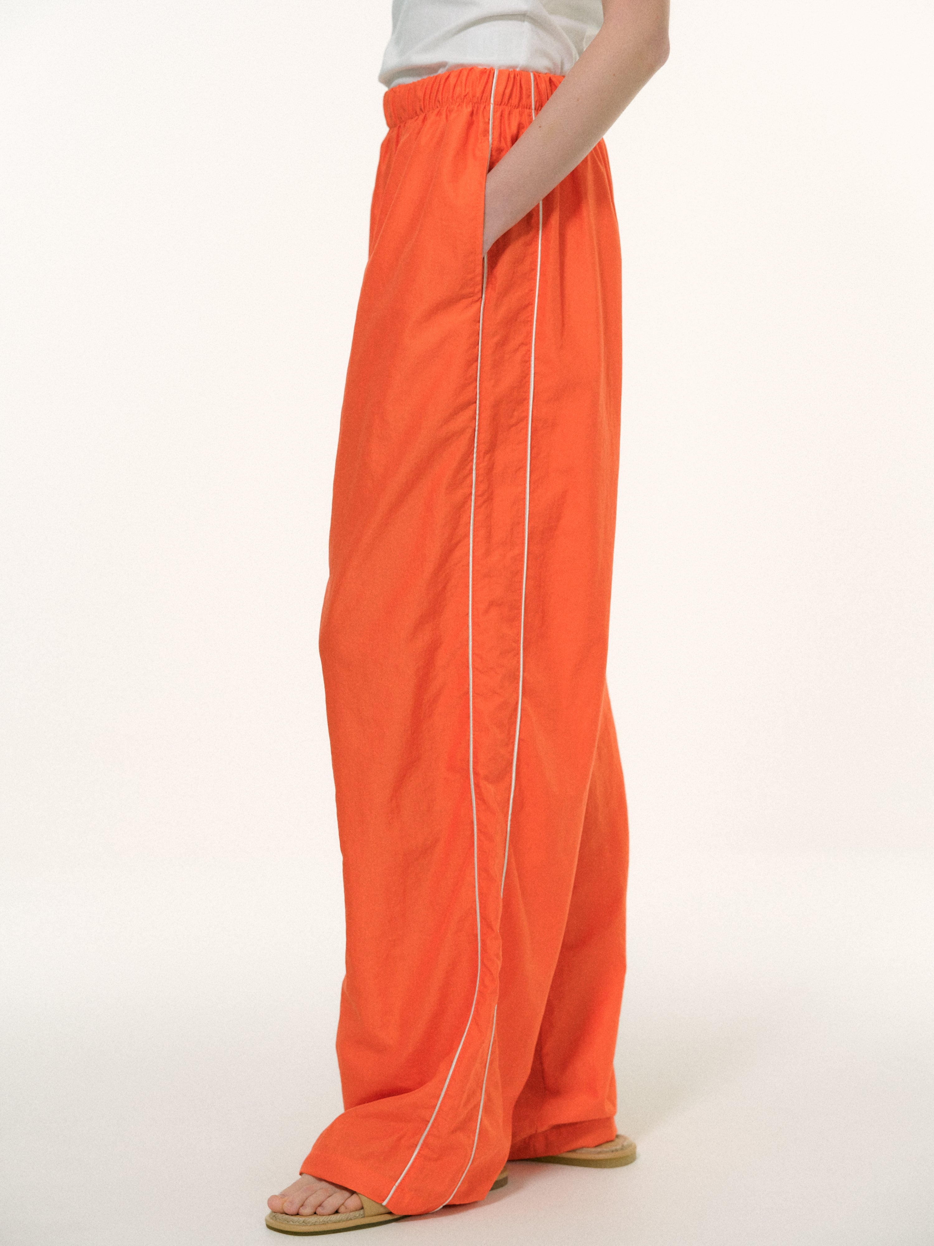 Loose Track Pants Neon Orange