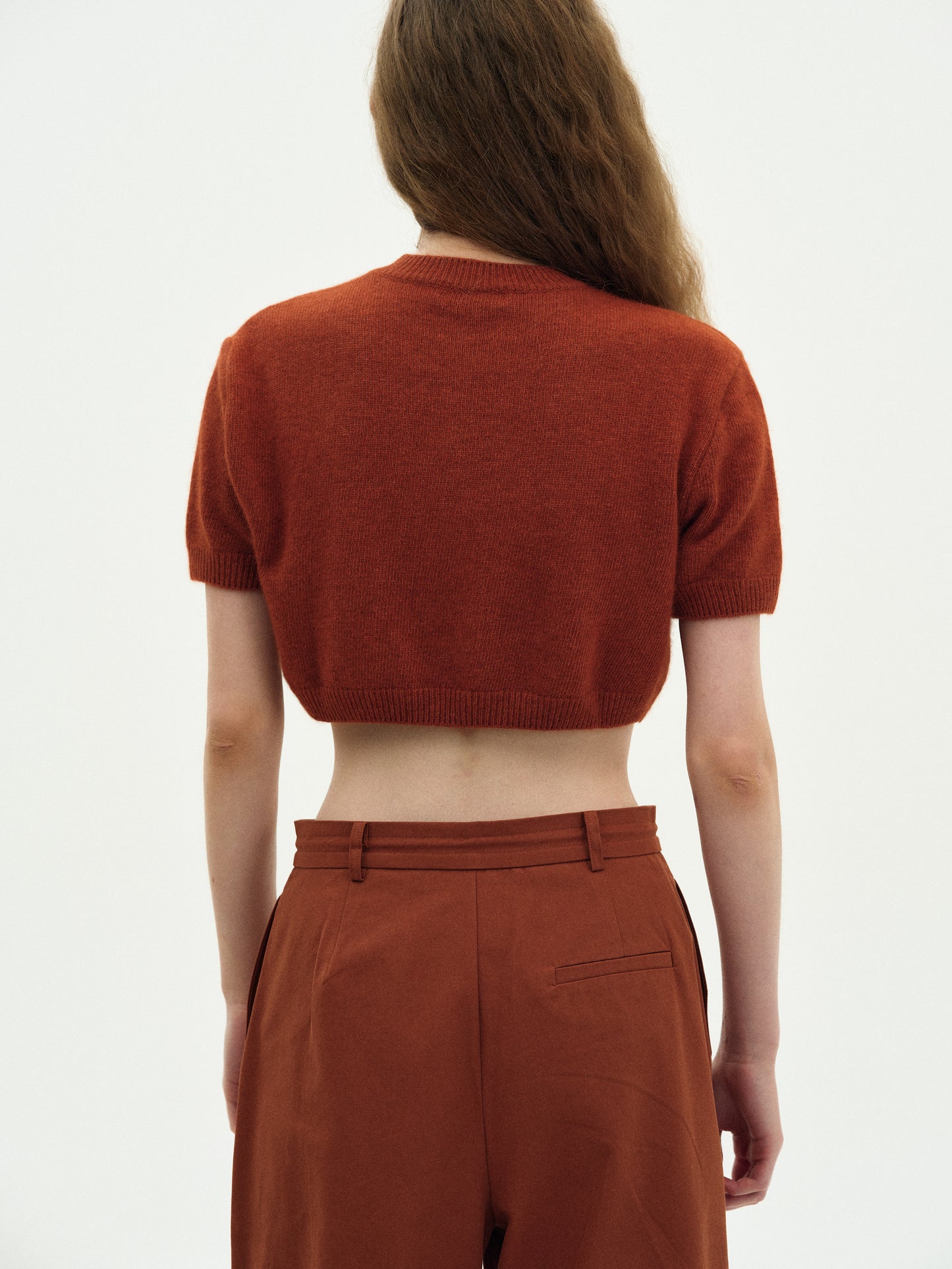Cropped Knit, Sienna