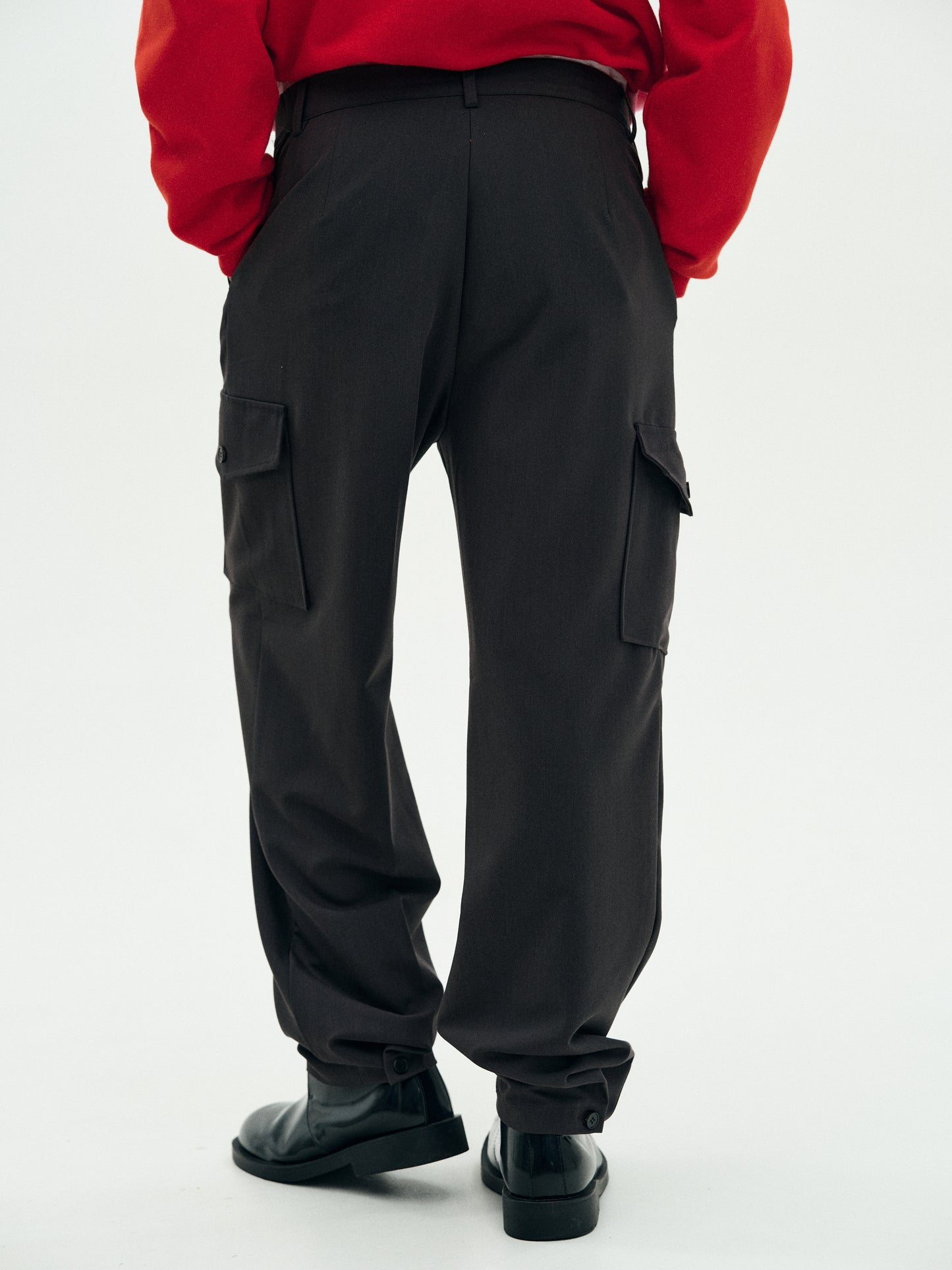 Cargo Suiting Pants, Pebble
