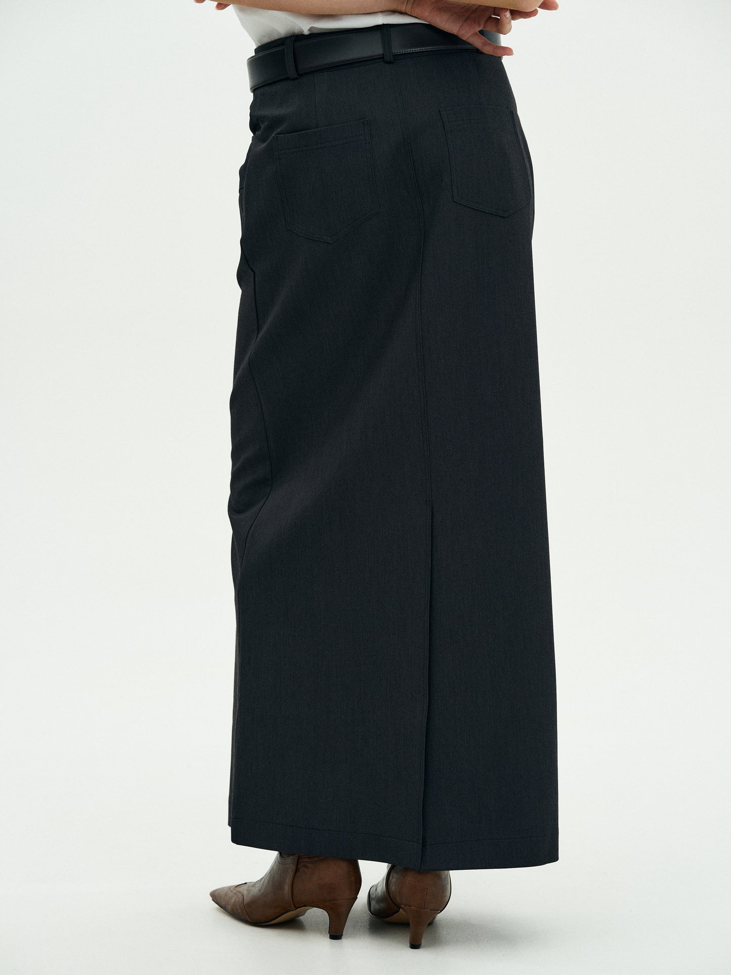 Long Pencil Skirt, Hale Navy