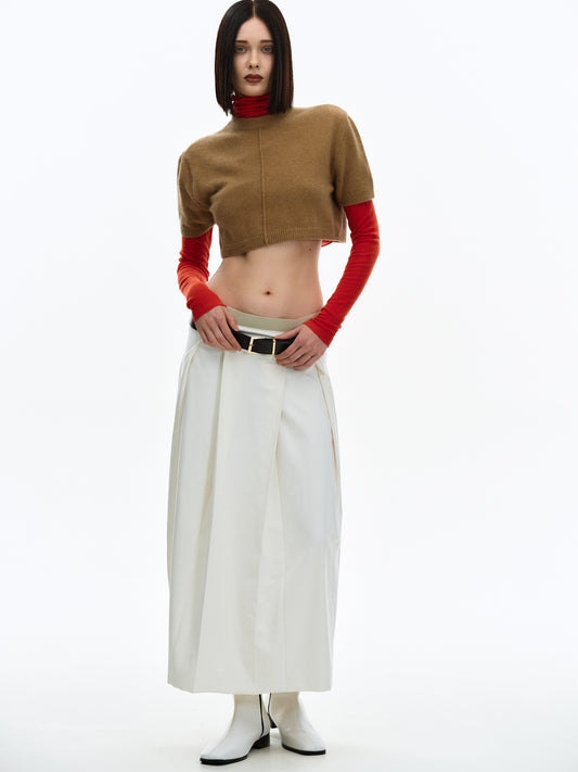 Cropped Knit, Russet