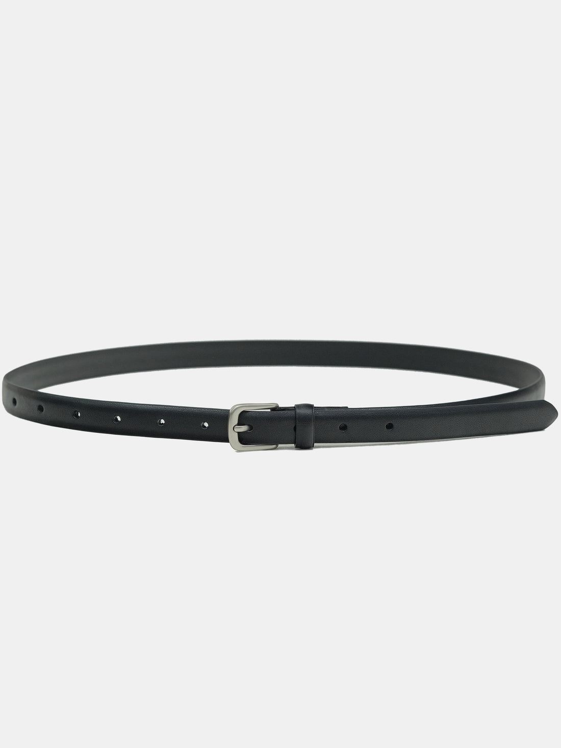 thin leather belt
