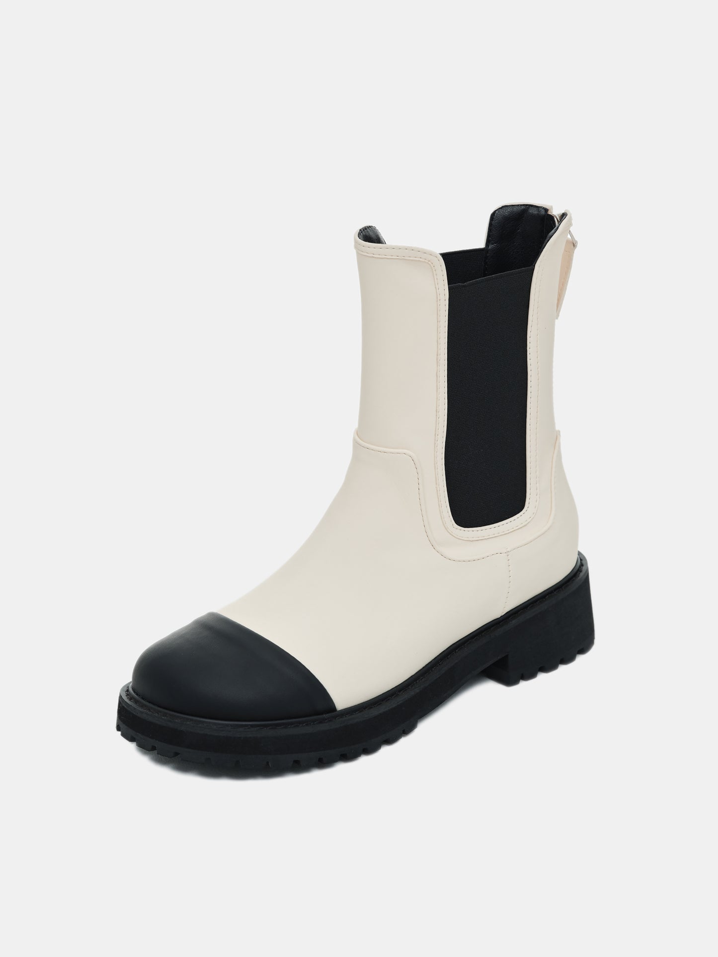 Chelsea Ankle Boots, Ivory
