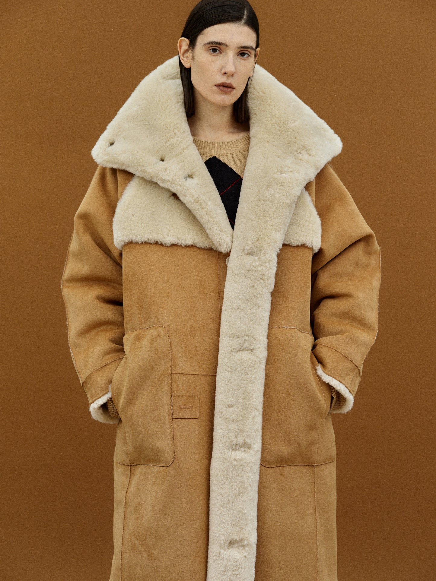Manøvre Forskel fugtighed Reversible Fur Coat, Camel – SourceUnknown