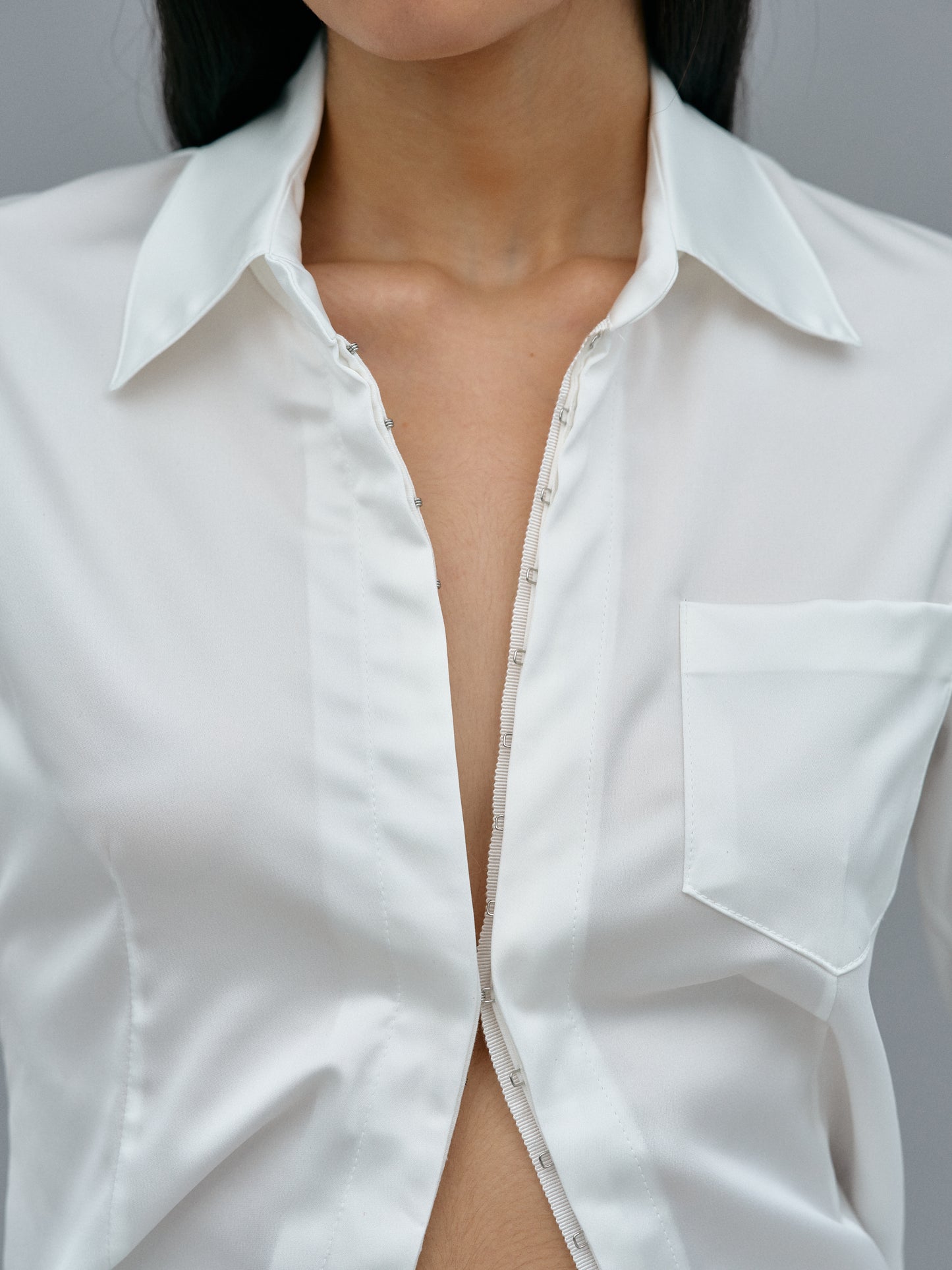  uhnmki Corset Tops for Women Cotton Button Down Shirt