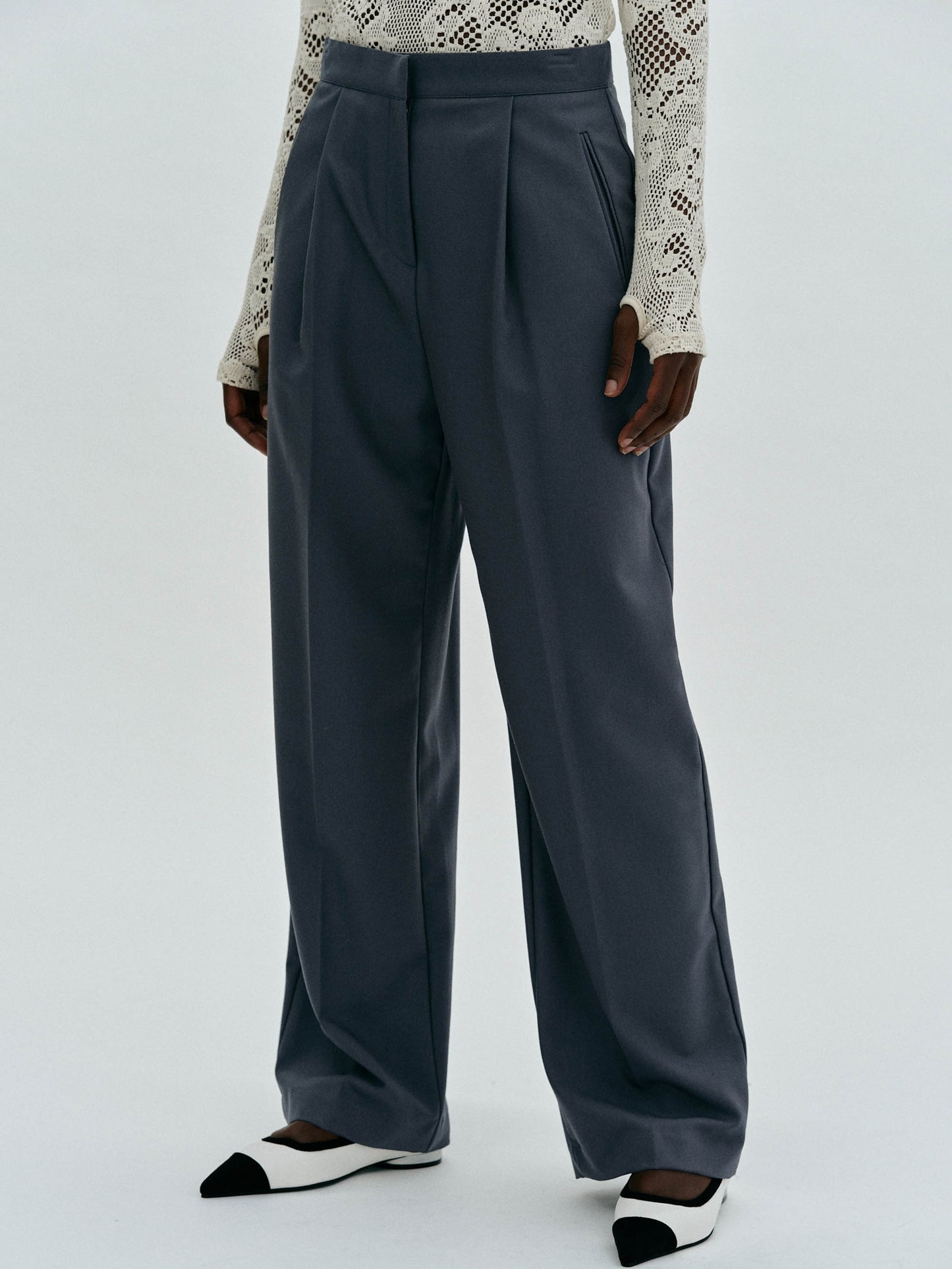 Welt Pocket Suit Trousers, Spruce