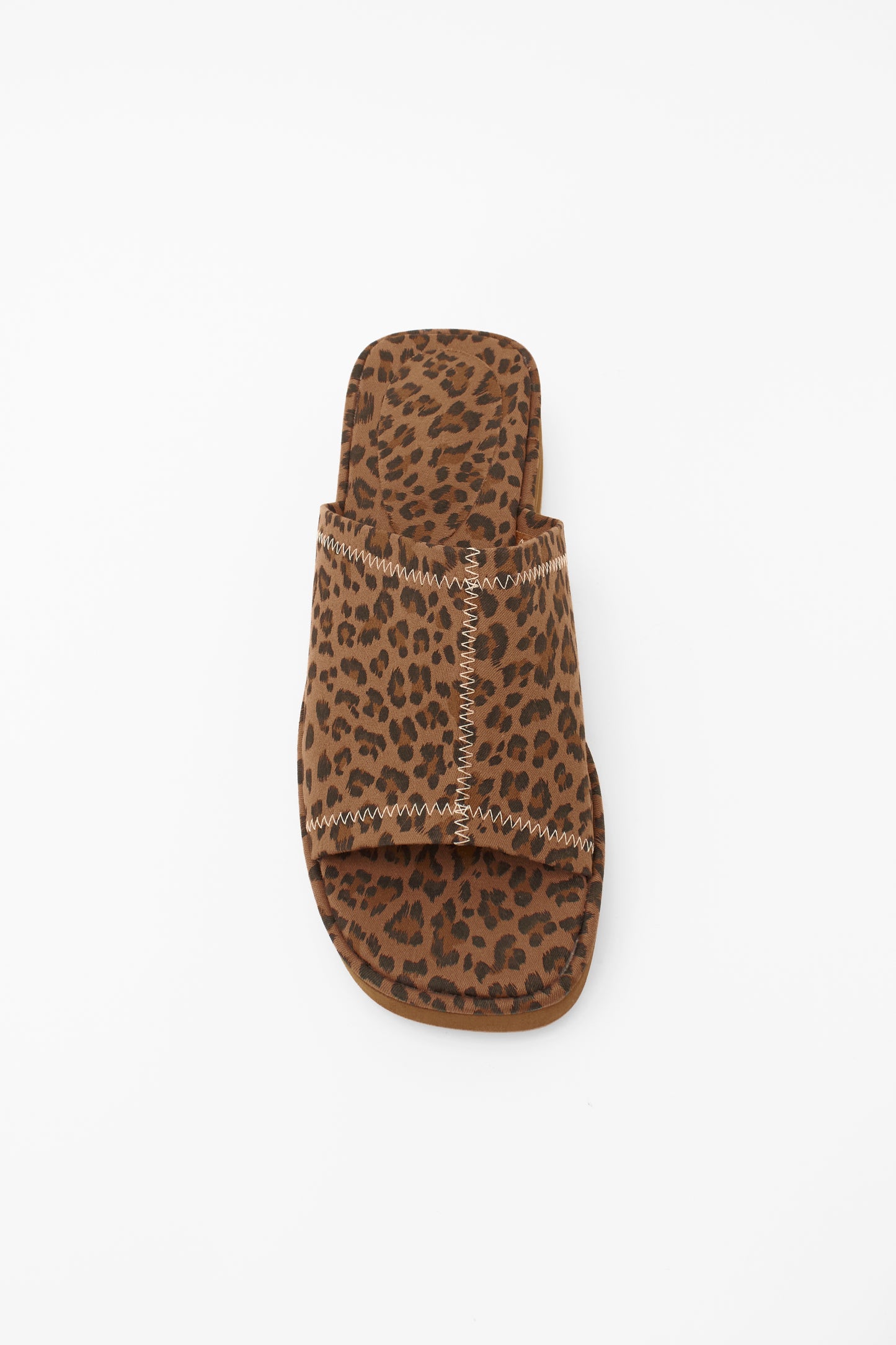 Slide Sandals, Leopard