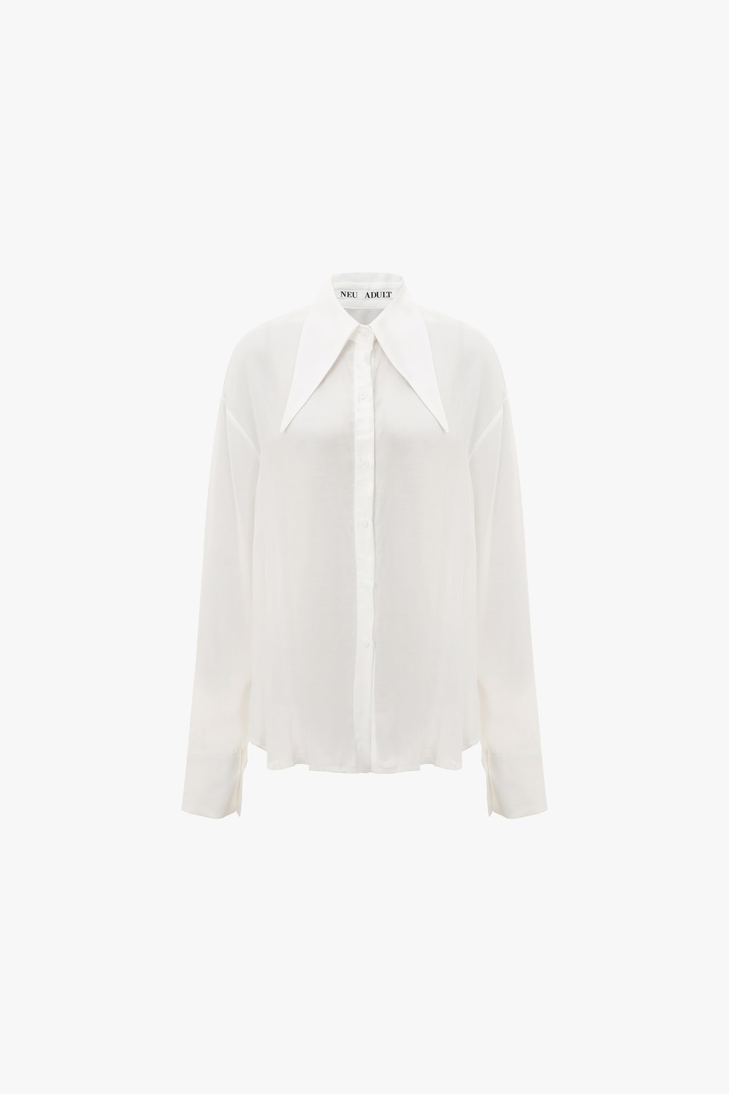 Disco Collar Shirt, White