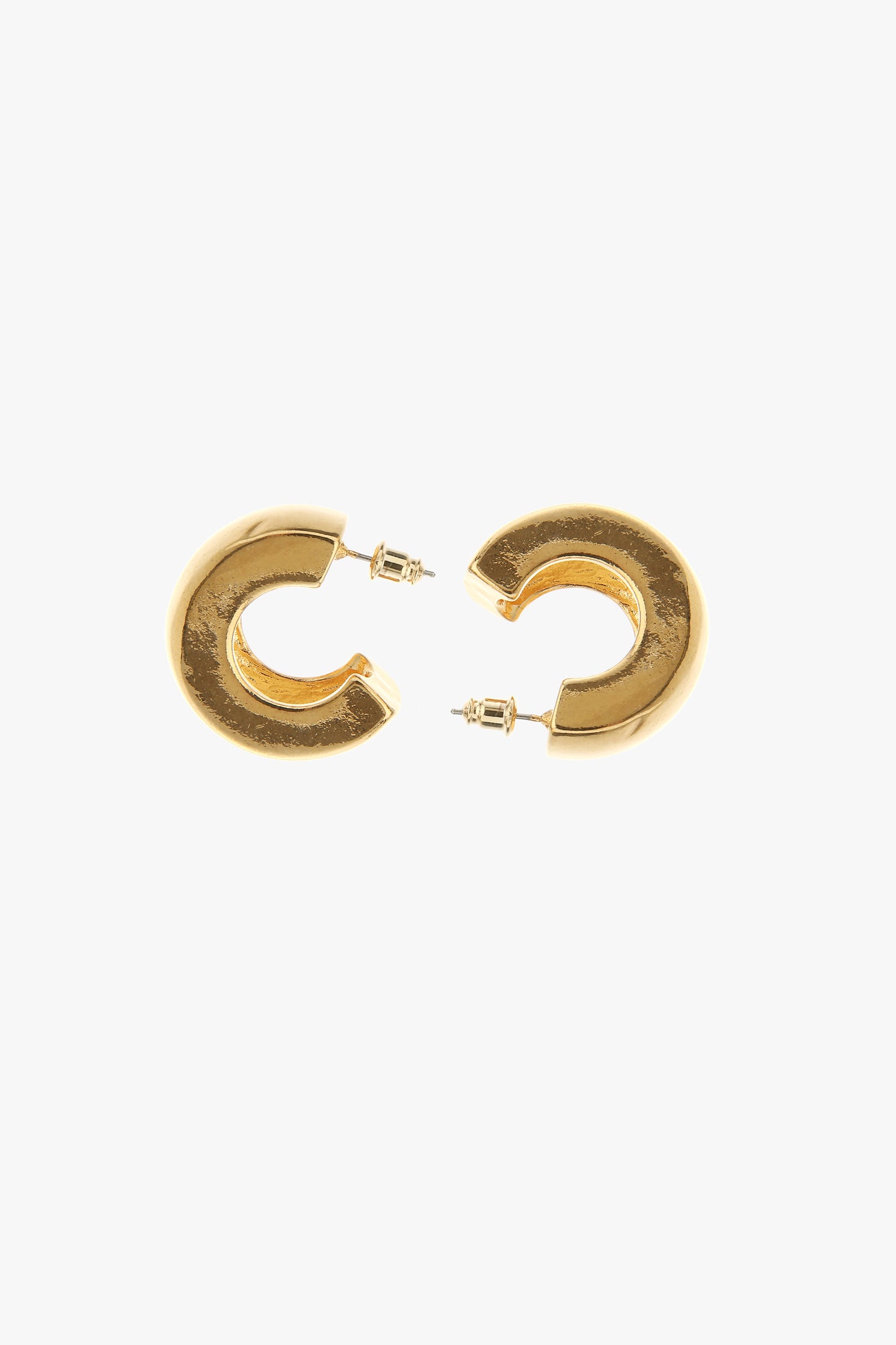 Thick Hoop Earring, Gold