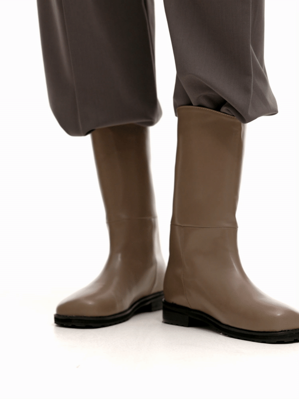 Mid-Calf Shaft Boots, Paloma